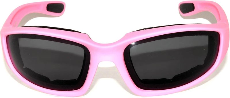 OWL Motorcycle Riding Sport Sunglasses Assorted Color Multipacks, Unisex Foam Padded Wind Blocking Glasses UV400 Protection - Image 2